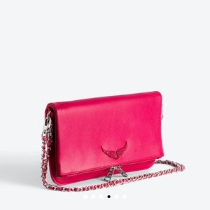 Zadig & Voltaire Leather Clutch Purse